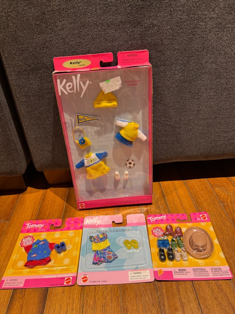 HUGE NIB 2000s Mattel Barbies Sister Kelly And Tommy Fashion Sets HTF